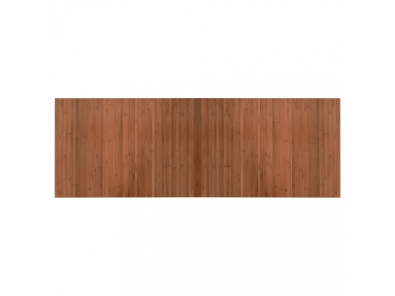  Tapis rectangulaire en bambou marron 70x200 cm - comfortxl 376746 - Conforama A