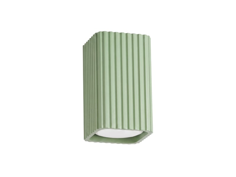  Plafonnier rayo 10 sauge aluminium moderne 10x6x6cm SL.3303 - Conforama A