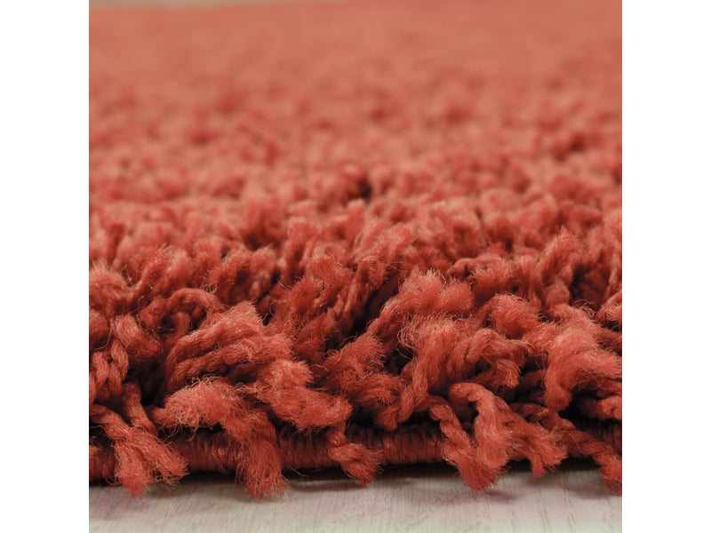 Shaggy - tapis uni à poils longs - terra 120 x 170 cm LIFE1201701500TERRA - Conforama D