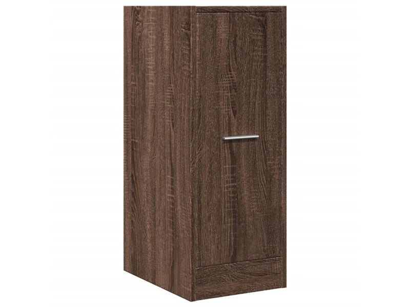  Armoire apothicaire chêne marron 30x41x77,5cm bois d'ingénierie  - Conforama D