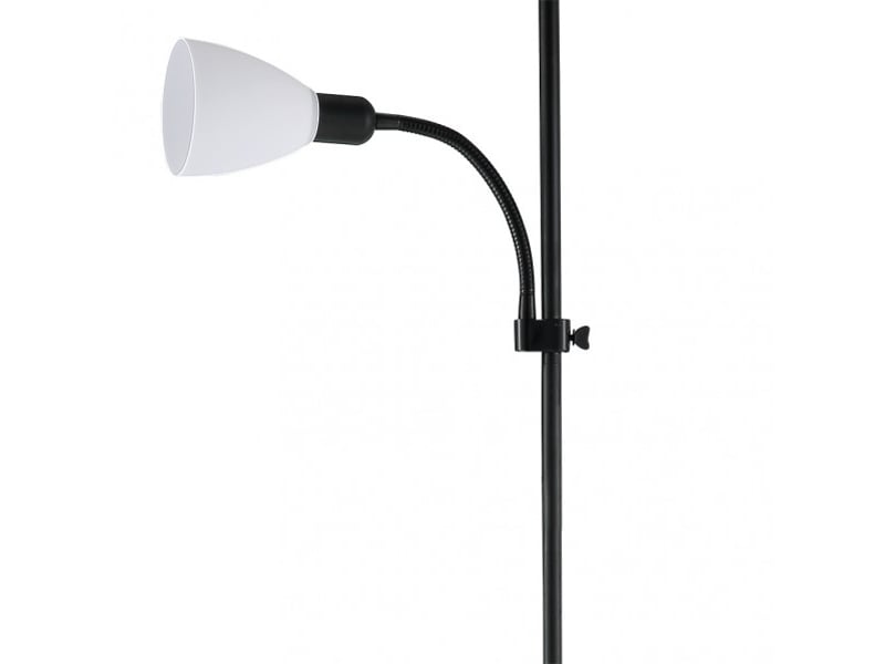  Lampadaire fabrilamp rilon e14 coloris noir 175,5 x 40 x 40 cm 175242009 - Conforama C