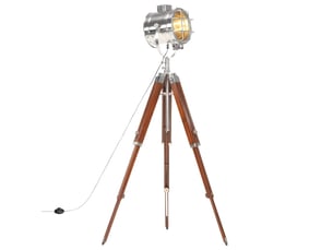 Lampadaire à trépied bois de manguier massif 165 cm shl20627
