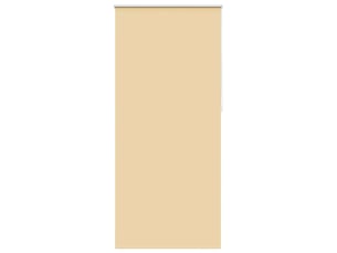 Store enrouleur occultant, store à rouleau 124,4 x 230 cm, largeur du tissu 120 cm, beige cf45419