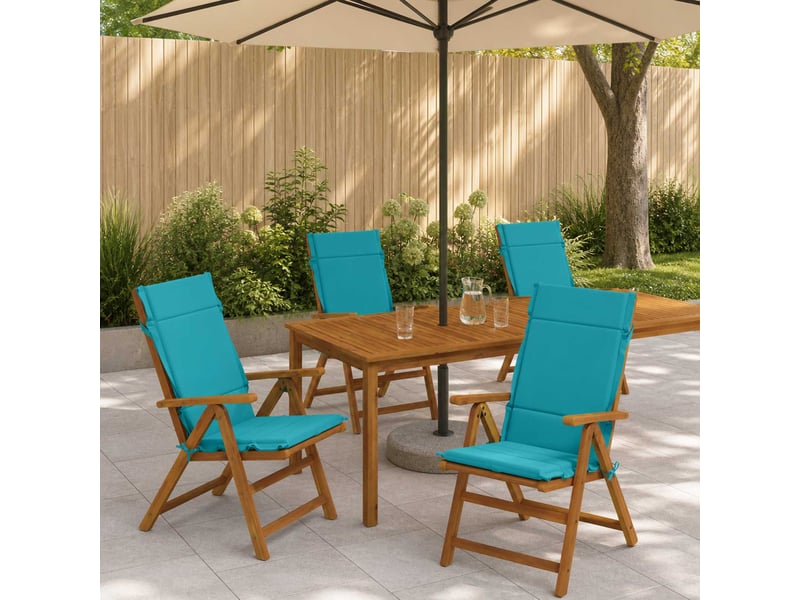  Lot de 4 coussins de chaise à dossier haut  gemert cf59309  - Conforama B