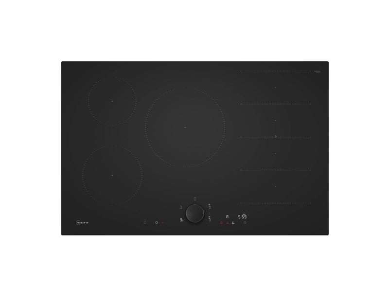  Neff - table de cuisson induction 80cm 5 feux 7400w noir t68nuv4a0 - n 90 T68NUV4A0 - Conforama A