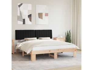 Lit 2 places 180x200 cm coloris noir