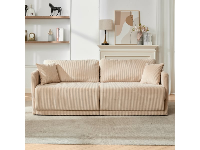  Canapé convertible, canapé-lit – en tissu, pour appartement, pour salon, pour bureau  - Conforama D