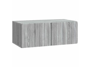 Meuble tv coloris gris 78.5 cm <strong></strong>  <strong></strong>