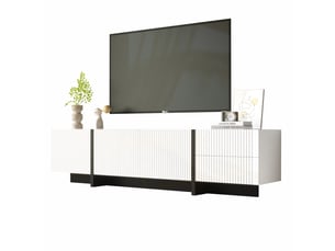 Meuble tv coloris bicolore 190 cm REDOM  