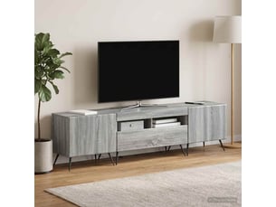 Meuble tv coloris gris 49 cm <strong></strong>  <strong></strong>