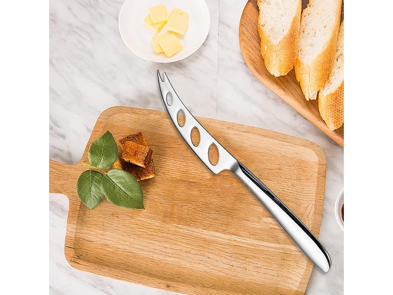  Trancheuse à fromage, couteau à fromage, râpe à chou, en acier inoxydable poli, coupe-fromage, lame tranchante avec denture, passe au lave-vaisselle CSTY-0010105TY - Conforama C