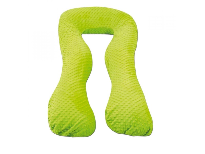  Coussin grossesseallaitement forme en u vert 421043 - Conforama A