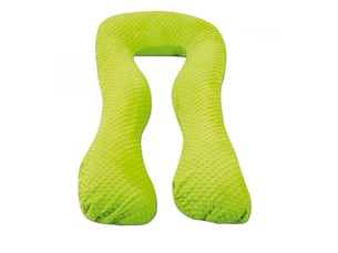 Coussin grossesseallaitement forme en u vert