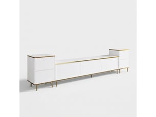 Meuble tv coloris blanc  AHD AMAZING HOME DESIGN  