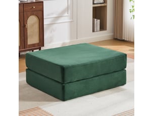 Banquette lit convertible couchage Occasionnel <strong>MIVRAY </strong> <strong></strong> vert