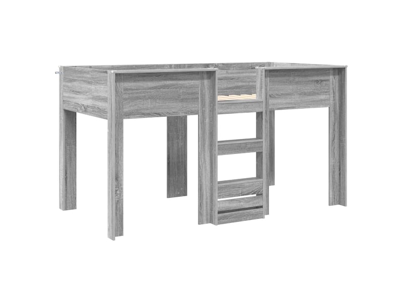  Lit superposé pour enfants - lit jeune gris sonoma 100 x 200 cm  - Conforama D