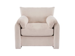 Fauteuil fixe   Tissu beige vendu A l'unité