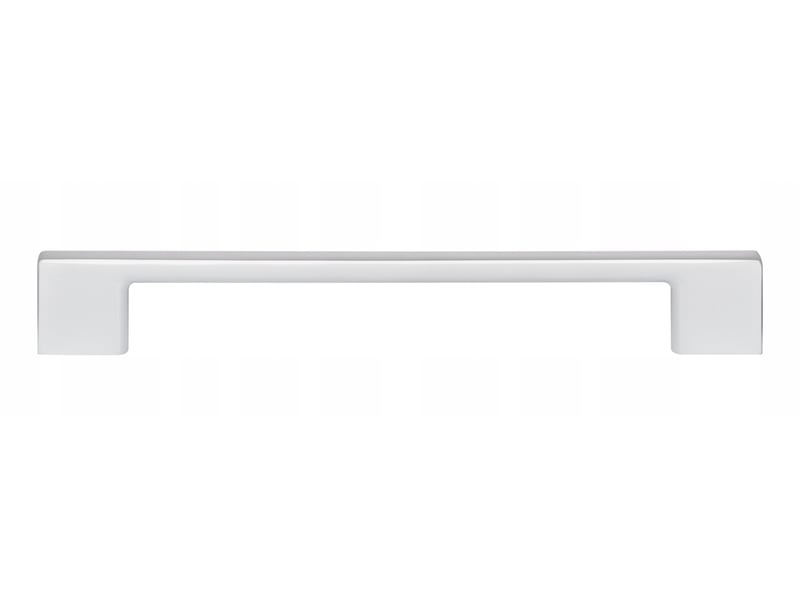  Poignée de meuble métallique en chrome mat de 256 mm  - Conforama B