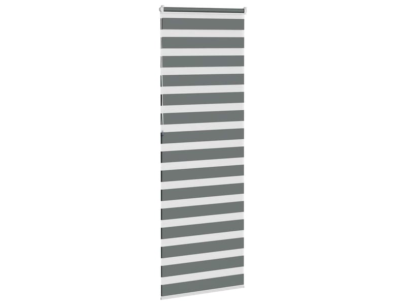  Store zèbre, store de fenêtre gris foncé largeur du tissu 80,9 cm polyester cf48629  - Conforama D