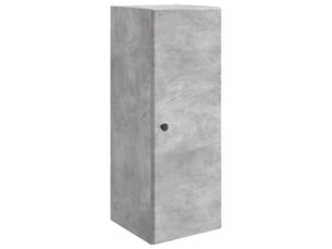 Armoire     <strong></strong> <strong></strong> coloris argenté largeur 33 cm