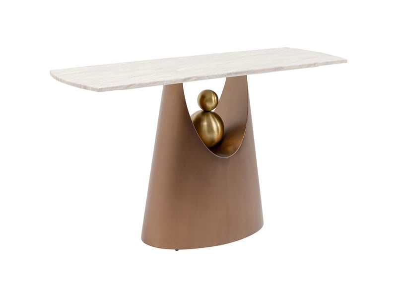  console geraldo 140x45cm kare design  - Conforama D