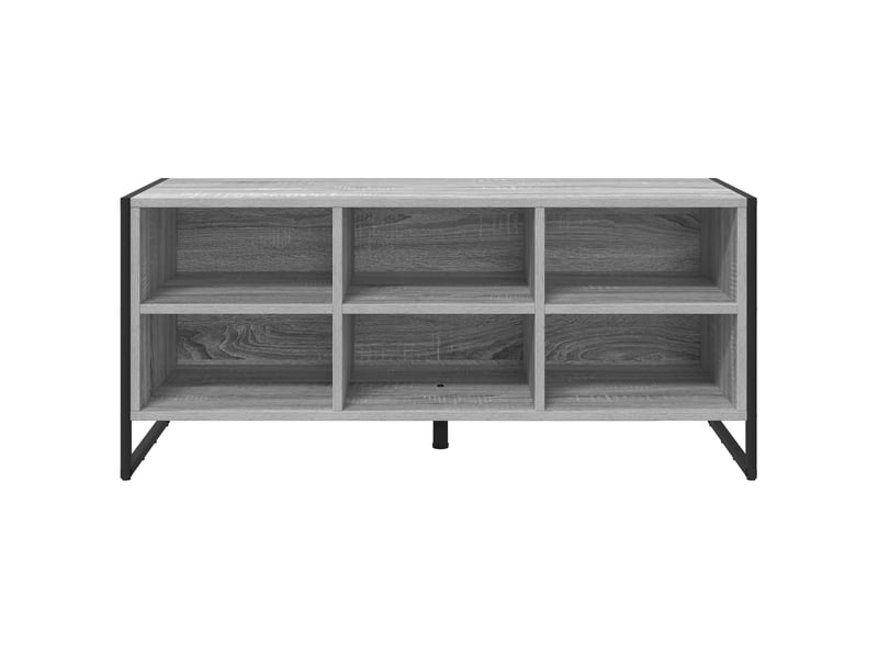  Banc à chaussures, meuble à chaussures 100x35x44 cm bois d'ingénierie shl6270  - Conforama E