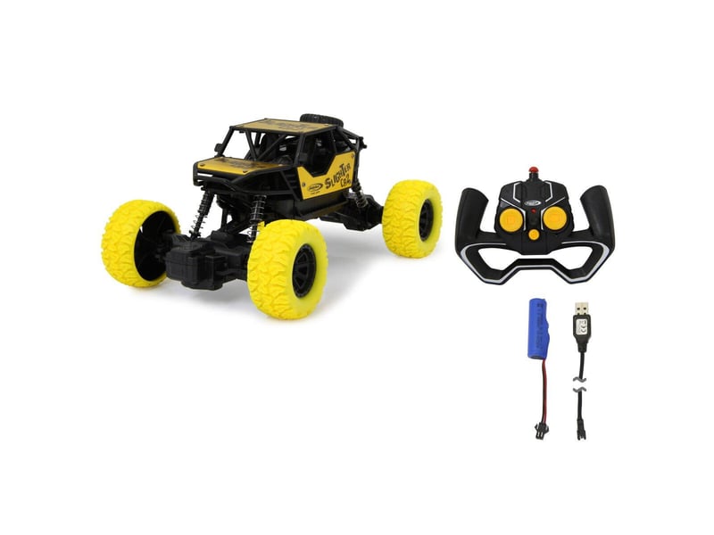 Slighter cr1 rc crawler diecast jaune 2,4ghz 405216 - Conforama D