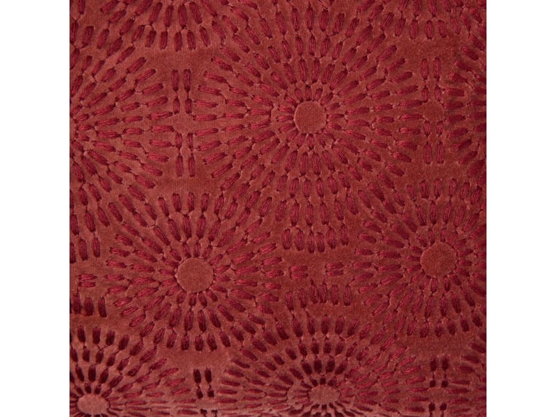  Housse de coussin en velours brodé de fil coton  solaya 26430 - Conforama D