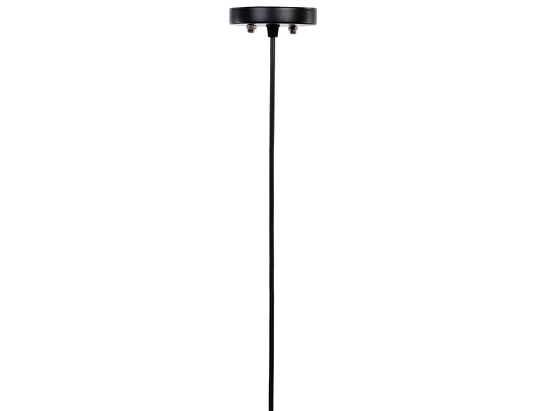  Lampe de plafond en papier marron d45x22h cm  - Conforama D