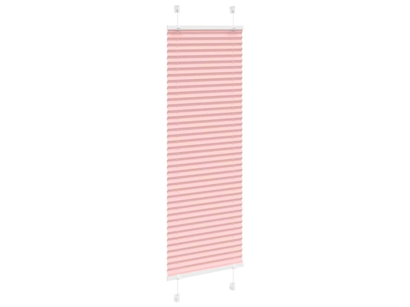  Store plissé, store de fenêtre rose 45x100 cm largeur du tissu 44,4 cm polyester cf46985  - Conforama C
