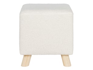 Pouf Inaya blanc
