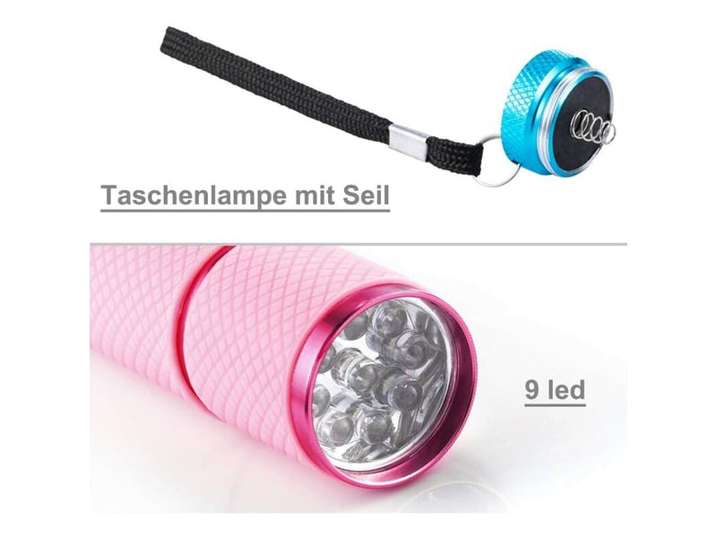 4 pcs lampe de poche led, mini lampe de poche à poignée fluorescente pour enfants ou adultes cyclisme camping lecture marche randonnée - Conforama D