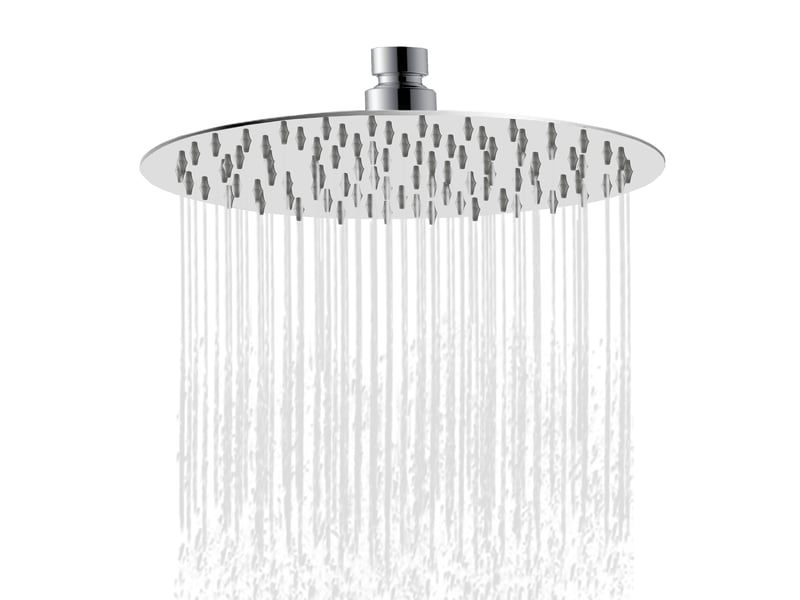  Douche de tête ronde aica, 8 pouces, universel filetage 12  - Conforama A
