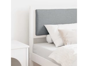 Tete de lit A poser largeur 8 cm blanc