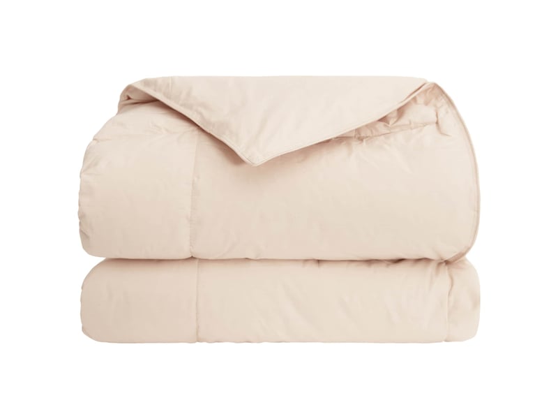  Duvet d'hiver - couette beige 240 x 220 cm 100% kapok naturel  - Conforama D