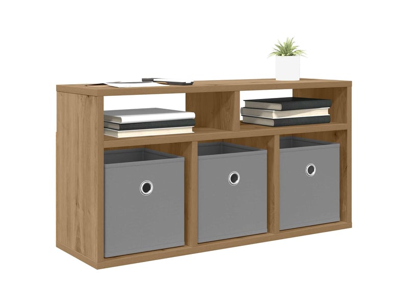  Meuble tv - basboard 72 x 22,5 x 38 cm chêne artisanal  - Conforama C