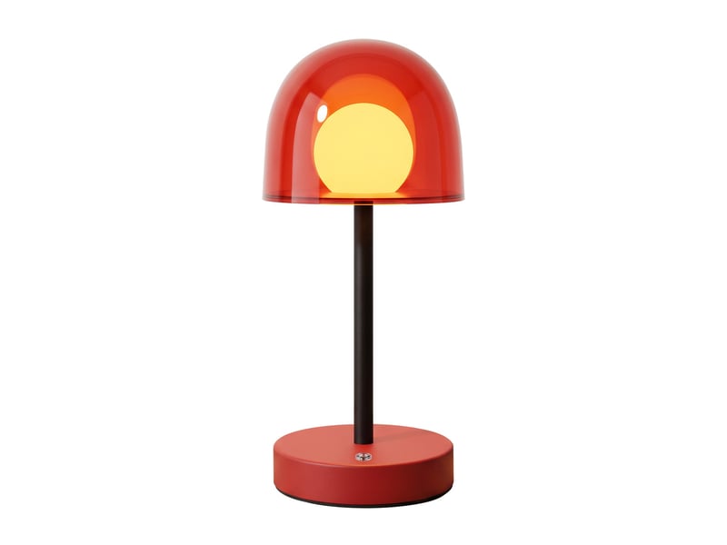  Zmh lampe de table led sans fil lampe de chevet intensité variable 3000k-6500k pour chambre bureau  - Conforama A