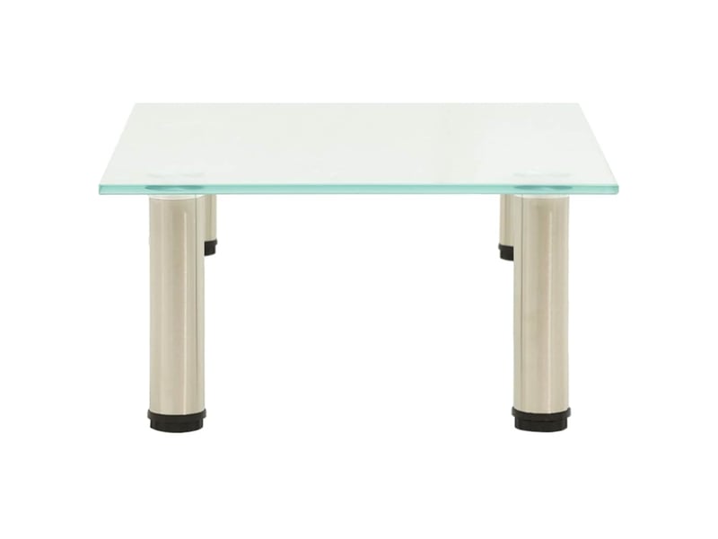  Meuble tv - banc tv - meuble de rangement givré 40x35x17 cm verre trempé  - Conforama C