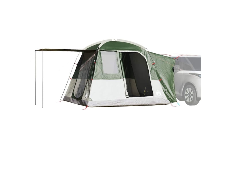 Tente voiture pour camping 4 personnes vert imperméable shl32727 - Conforama B