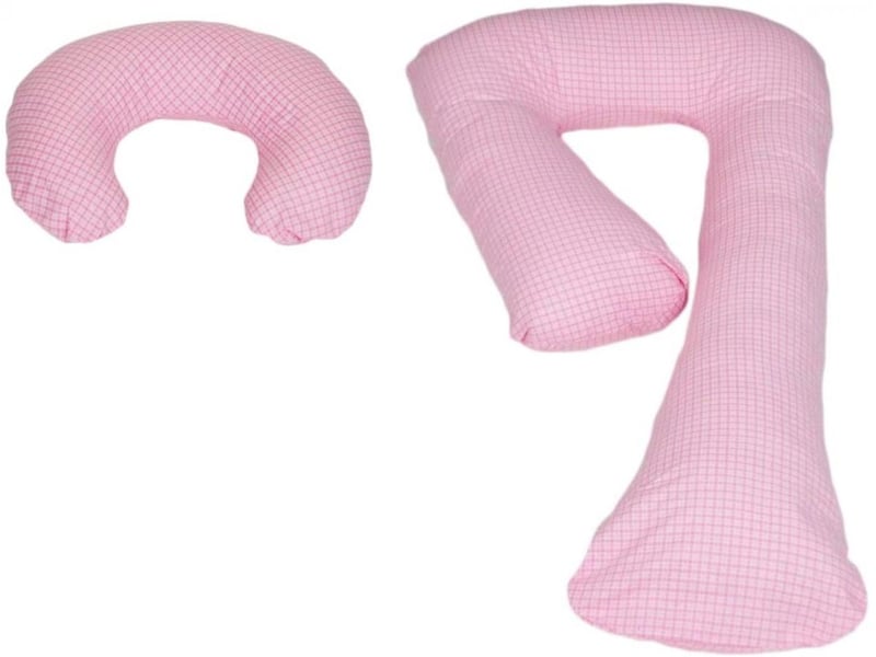  Ensemble coussins prepost natal usages multiples confortable rose à carreaux 4205320 - Conforama A