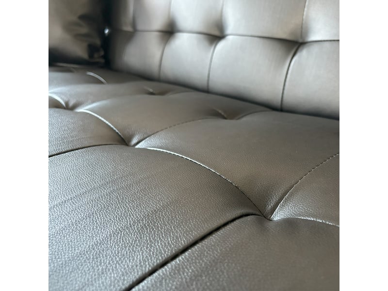 Banquette clic clac 3 places noir - elbe Elbe01 - Conforama R