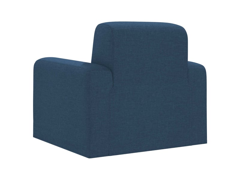 Vidaxl fauteuil bleu tissu - Conforama E
