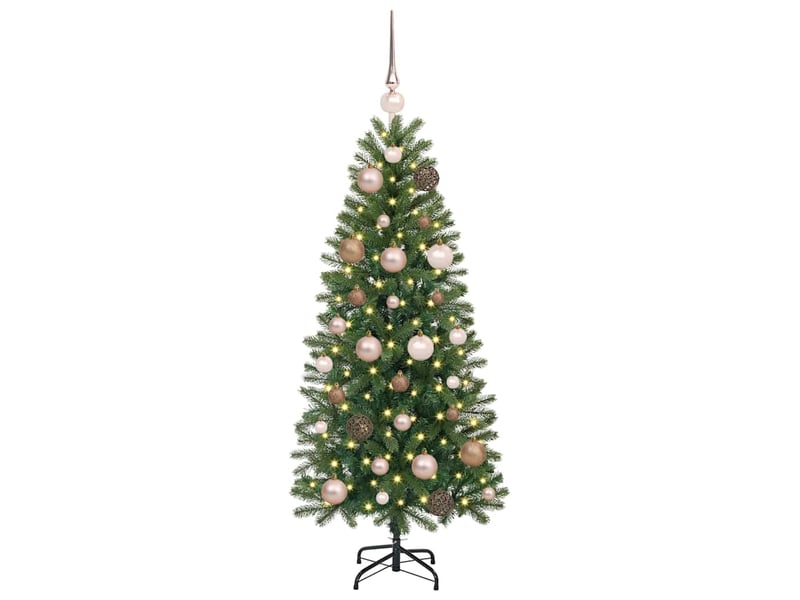  Sapin de noël - arbre de noël artificiel vert 120 cm pe et pvc  - Conforama C