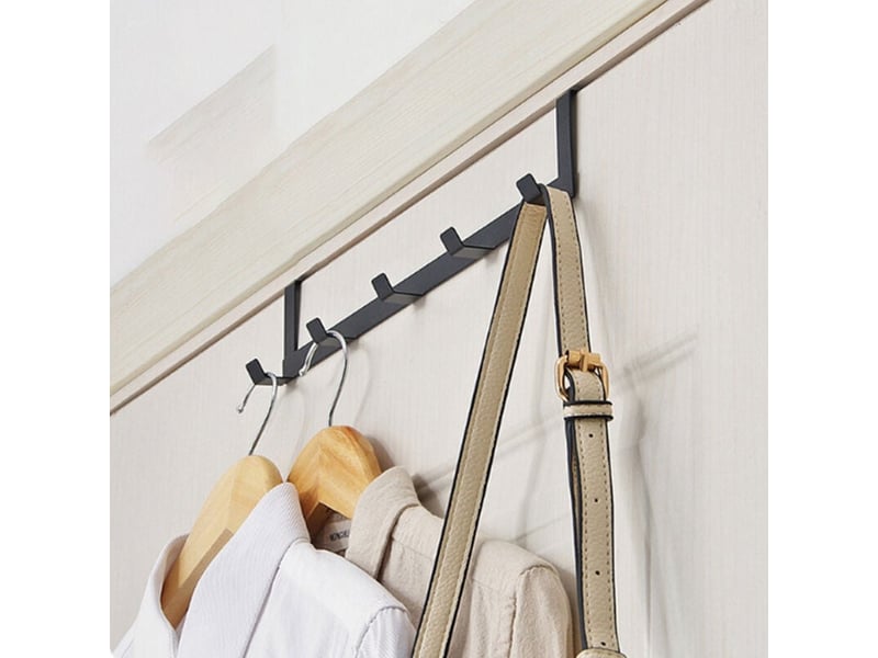  Crochet de porte pour armoire de cuisine, rangement de salle de bain, blanc XLH-ZLS-004305MF - Conforama B