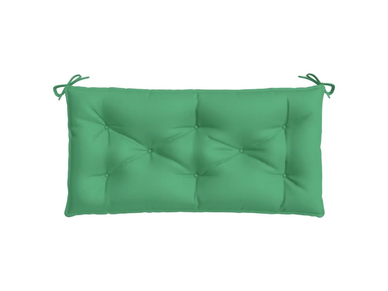  Lot de 2 coussins de banc jardin, coussins d'assise vert 100x50x7 cm tissu oxford cf58745  - Conforama E