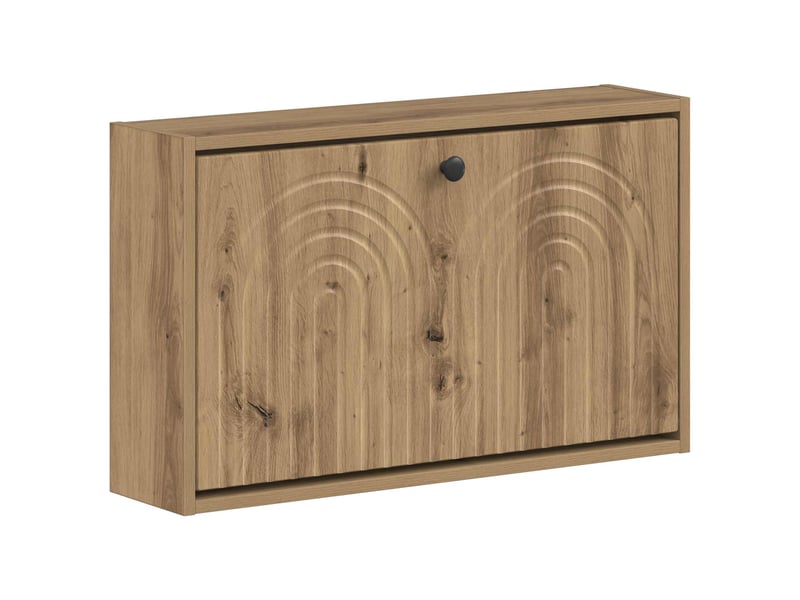  Meuble à chaussures mural, armoire à chaussures alkmaar 71x17x43 cm shl6632  - Conforama A