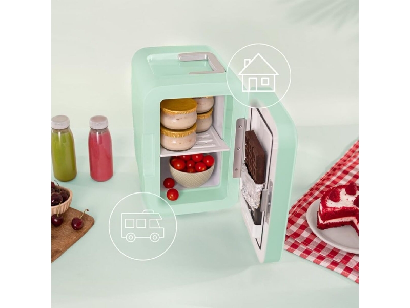 Mini réfrigérateur cecotec bolero minicooling menthe 6 l  - Conforama E