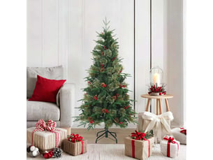 Sapin de noël - arbre de noël artificiel à branches articulées vert 150 cm