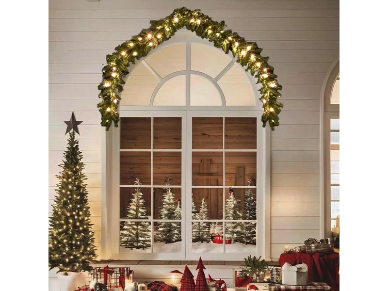  Guirlande de noël avec lumières led 5 m  - Conforama B