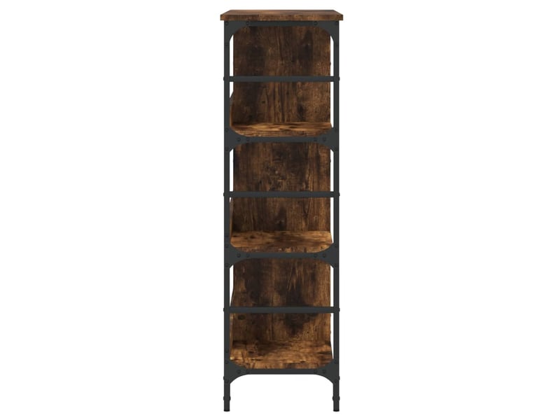  Buffet - bahut - meuble de rangement chêne fumé 102x32x103,5 cm bois d'ingénierie  - Conforama E